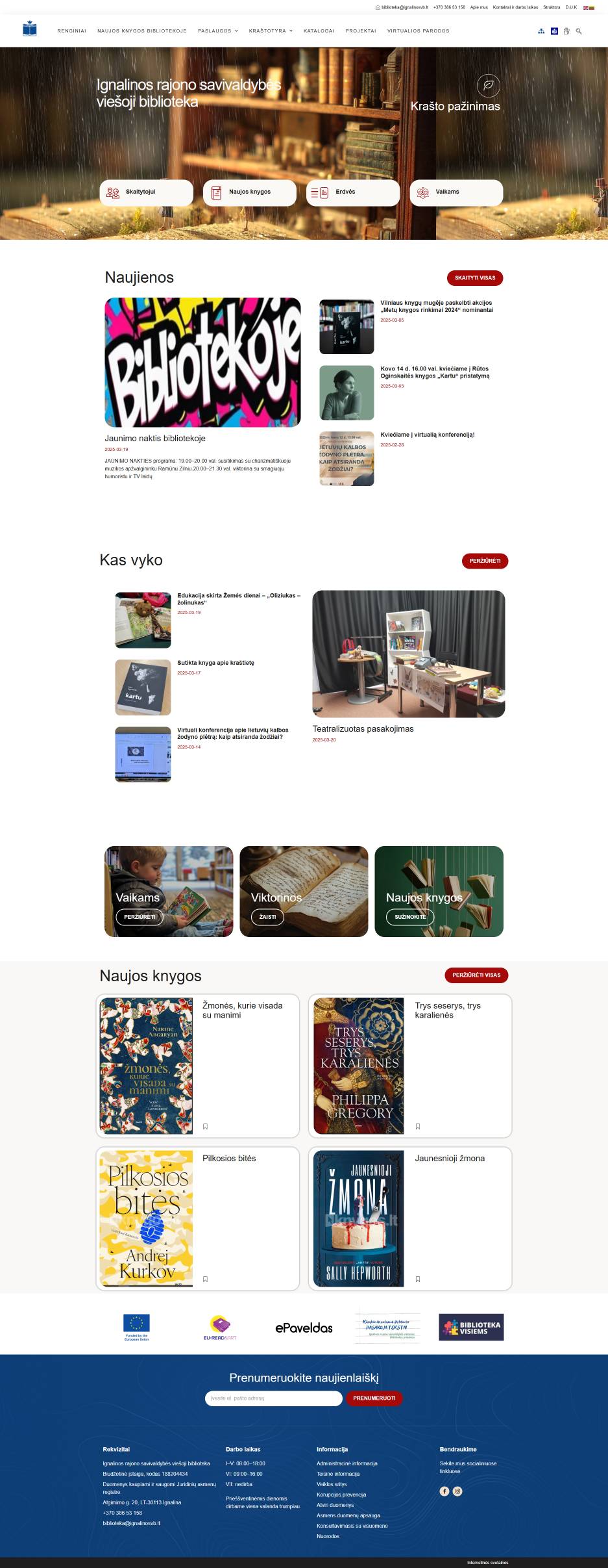 Ignalina İlçe Belediyesi Halk Kütüphanesi