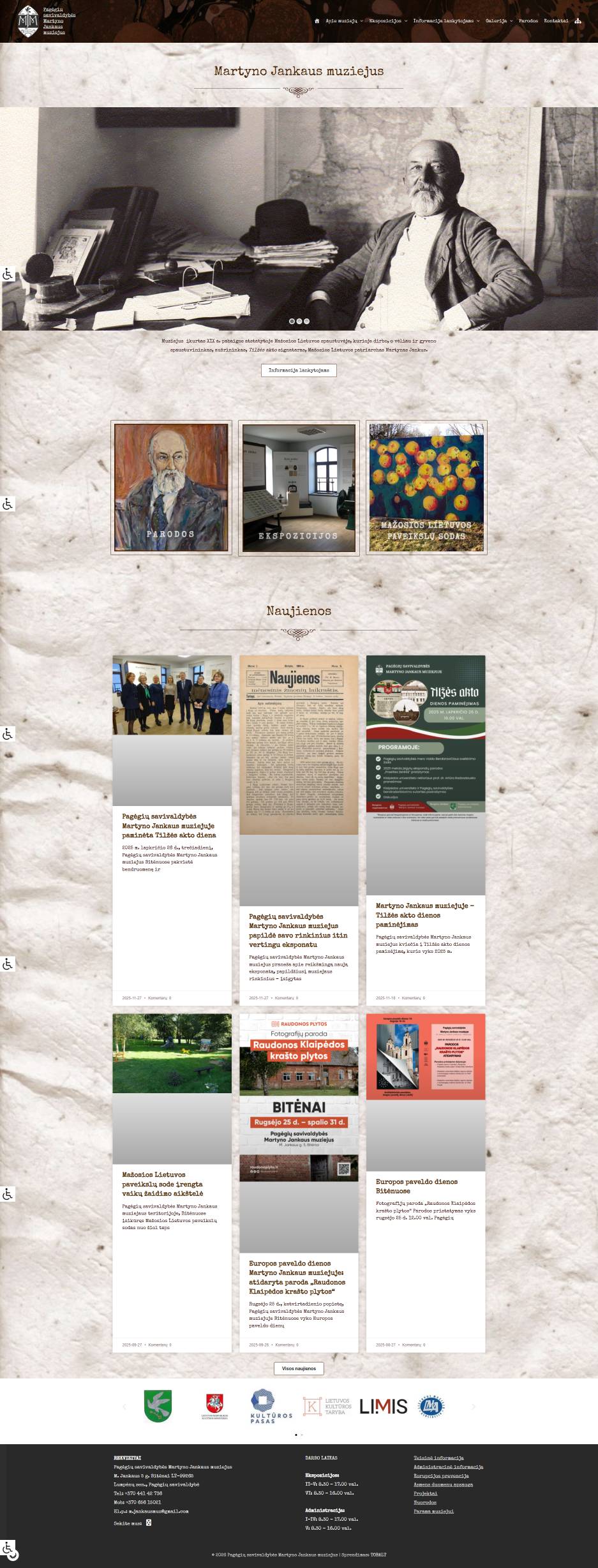 Pagėgiai Belediyesi Martynas Jankaus Müzesi