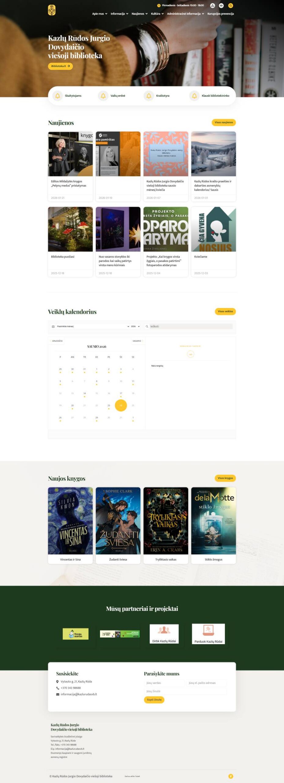 Kazlų Rūda Halk Kütüphanesi