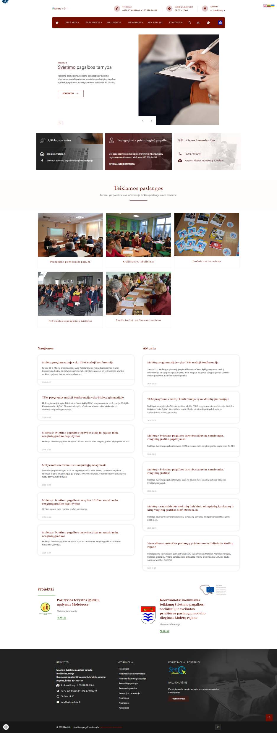 Molėtai Eğitim Destek Hizmeti